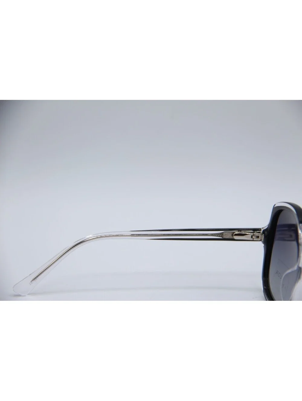 Ann Taylor Petite 287287 Clear Black Polarized Authentic Sunglasses 50-12